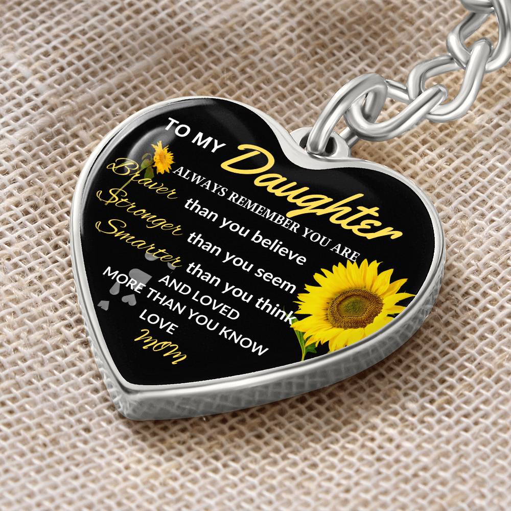 TO MY DAUGHTER Key Chain – BDR Specialties